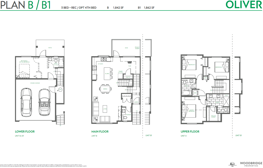 OLIVER - Boutique Townhouse Collection in South Surrey / White Rock ...